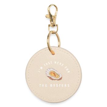 Oysters - Round Keyring - oyster - Front
