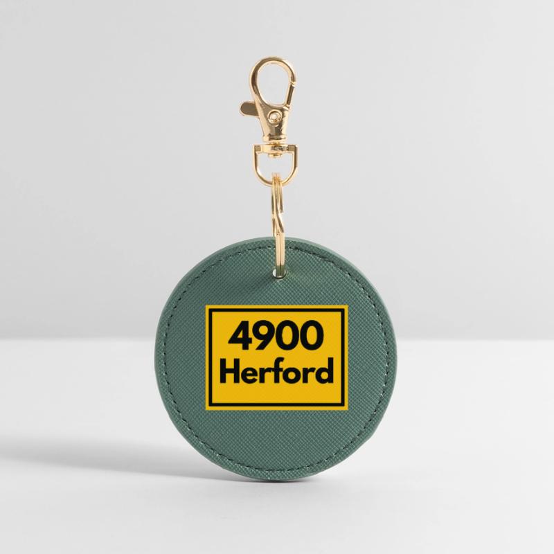 OLD POSTCODE POSTCODE 4900 HERFORD OSTWESTFALEN Round Keyring