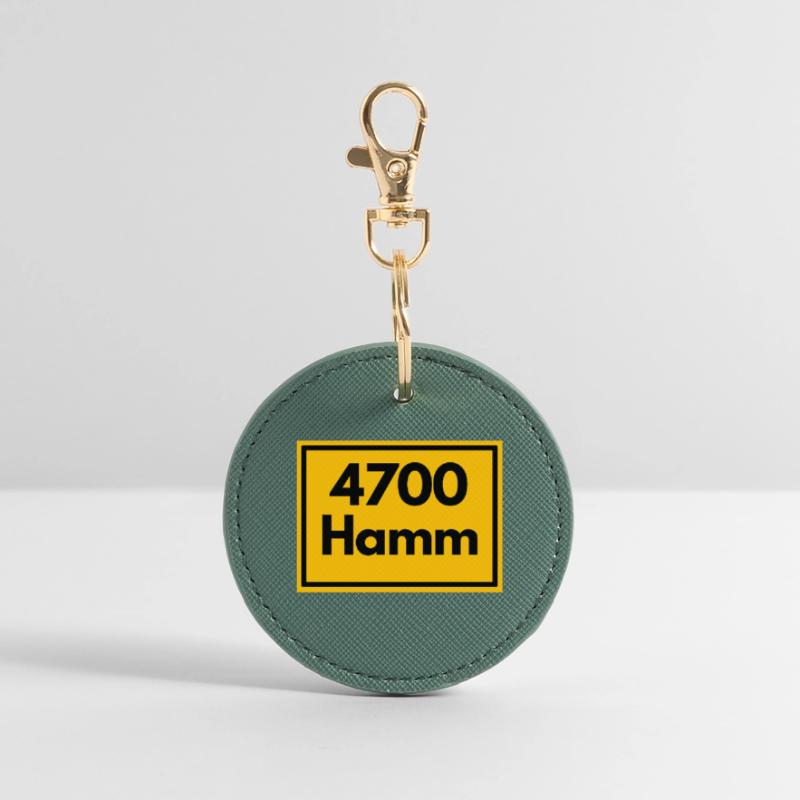 OLD POSTCODE POSTCODE RETRO 4700 HAMM - MAXIMARE Round Keyring