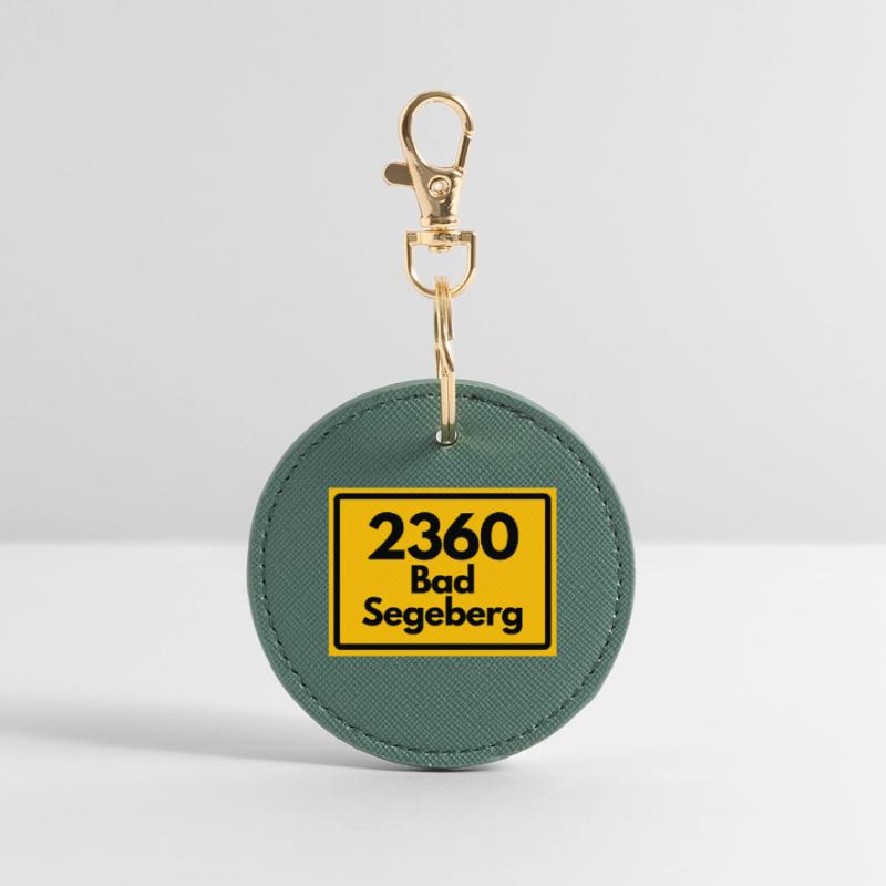 OLD POSTCODE POSTCODE RETRO 2360 BAD SEGEBERG Round Keyring