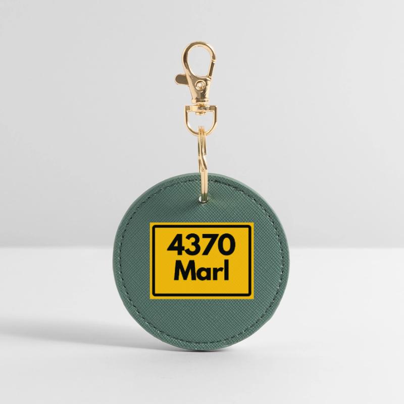 OLD POSTCODE POSTCODE RETRO 4370 MARL – NRW Round Keyring