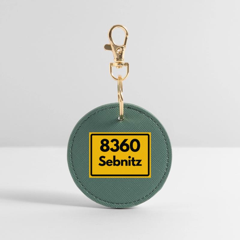 8360 SAXONY 01855 SEBNITZ OLD POSTCODE ZIP CODE Round Keyring