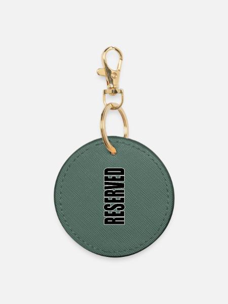 Reserved - Runder Schlüsselanhänger - Fichte