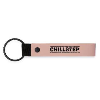 Chillstep - Matte Pu Keyring - pink - Front