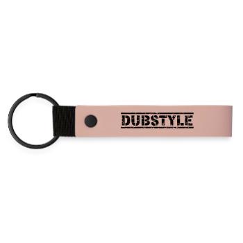 Dubstyle - Matte Pu Keyring - pink - Front