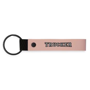 6061912 127799334 Trucker - Matte PU Schlüsselanhänger - Rosa - Vorne