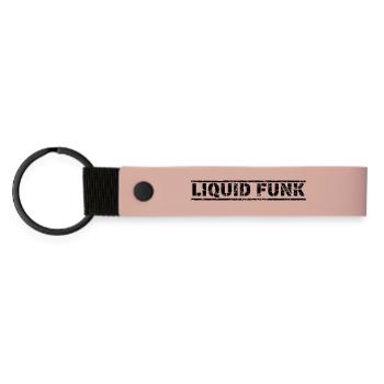 Funk liquide - Porte-clés en PU mat - rose - Devant