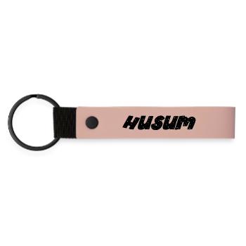 Husum - Matte Pu Keyring - pink - Front