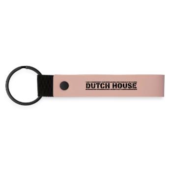 Dutch House - Matte Pu Keyring - pink - Front