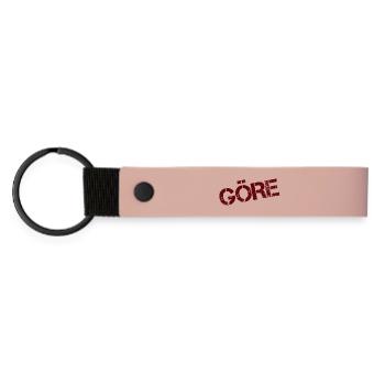 GÖRE - Matte PU Schlüsselanhänger - Rosa - Vorne