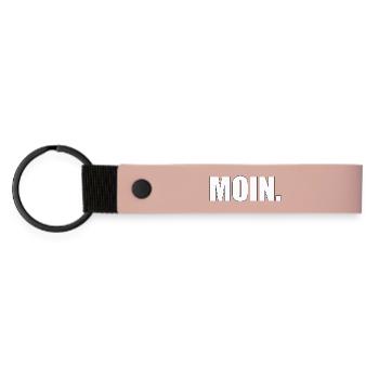 MOIN - Matte PU Schlüsselanhänger - Rosa - Vorne