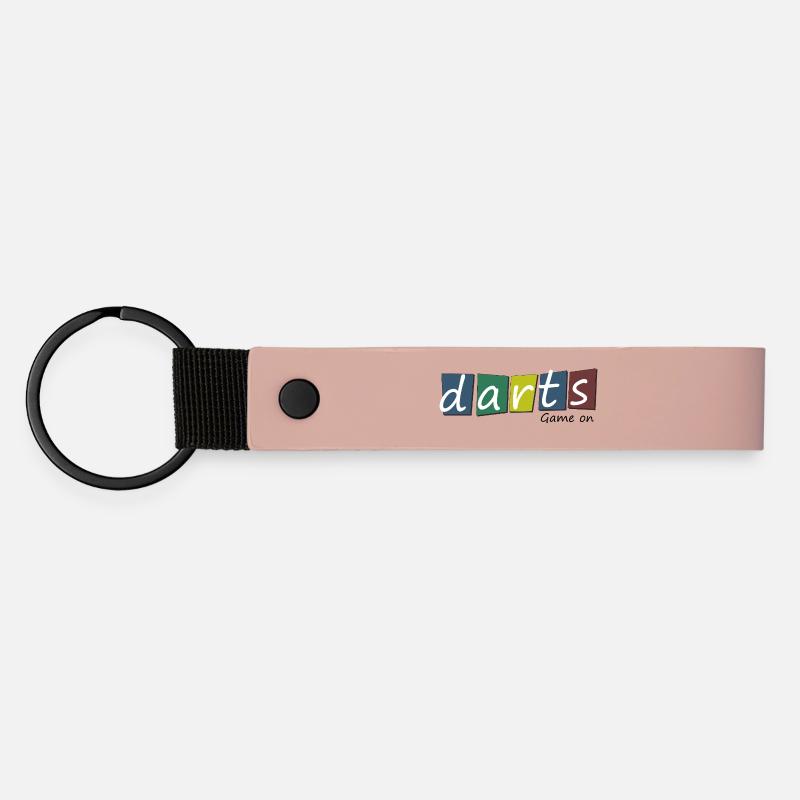 Fléchettes, fléchettes Nature 2 - Porte-clés en PU mat - rose