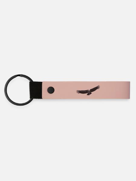 Kondor - Matte PU Schlüsselanhänger - Rosa