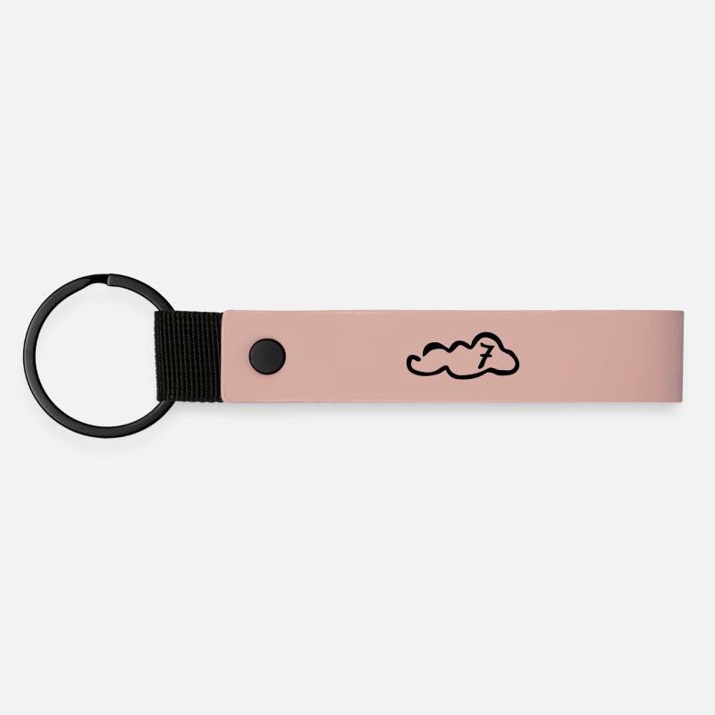 Wolke 7 - Matte Pu Keyring - pink