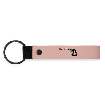Confirmation 2025 Ship sails on the horizon - Matte Pu Keyring - pink - Front