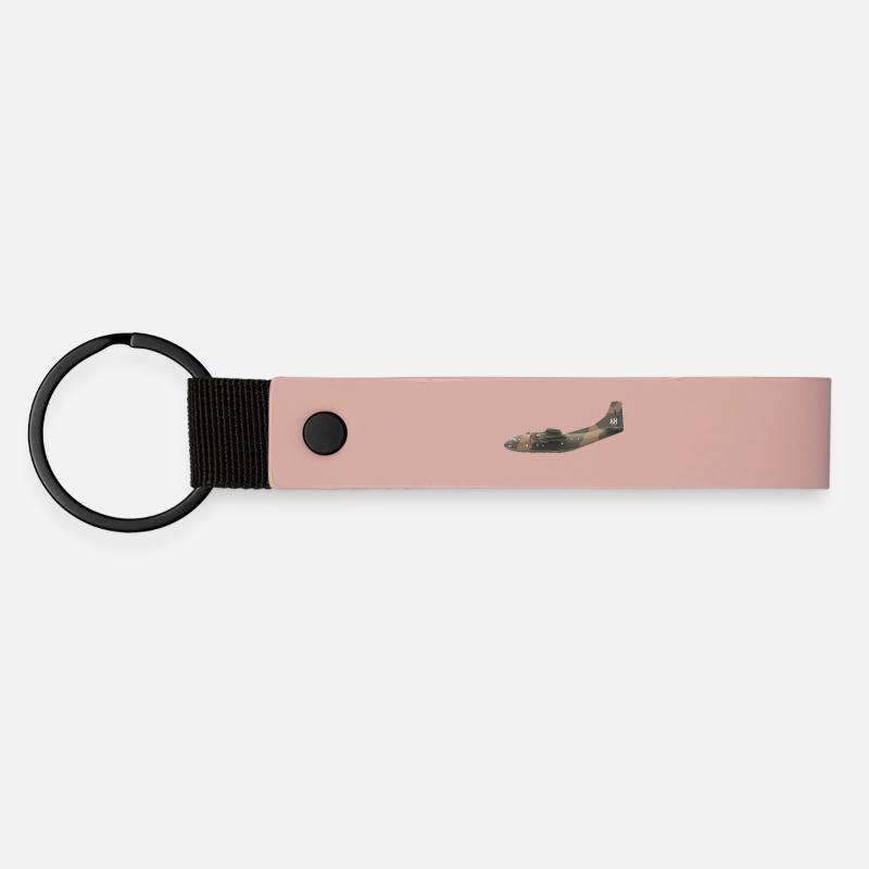 C-123 Provider - Matte Pu Keyring - pink