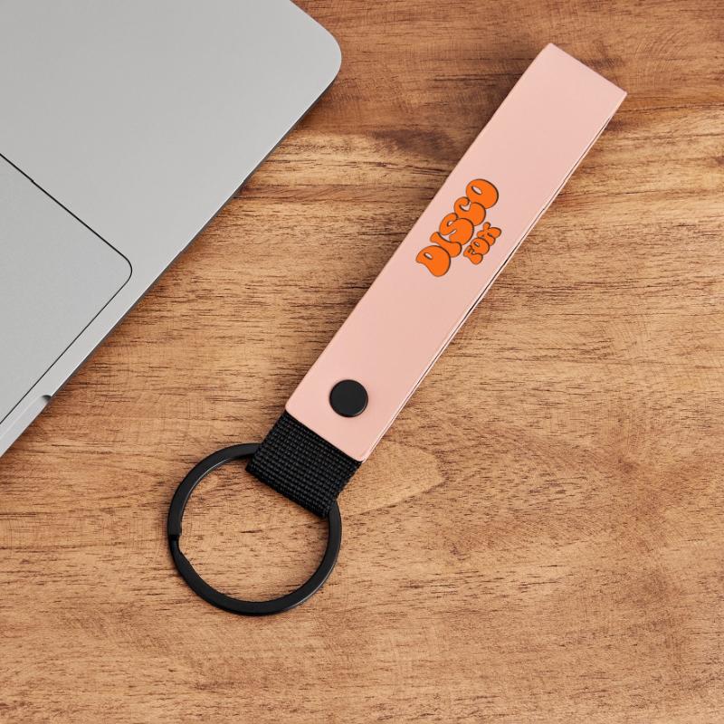 Disco Fox Dance Dancer Discotheque Discofox Dancing Matte Pu Keyring