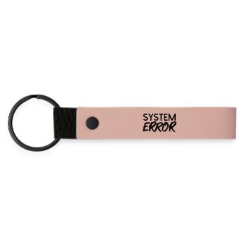 Défaillance du système - Porte-clés en PU mat - rose - Devant