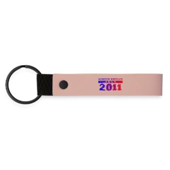 15th Birthday Limited Edition 07/2011 - Matte Pu Keyring - pink - Front