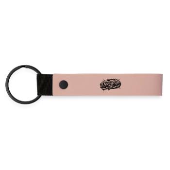 Die Electrician - Matte Pu Keyring - pink - Front