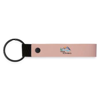 Trail Running - Porte-clés en PU mat - rose - Devant