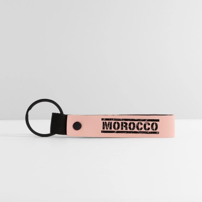 Morocco Matte Pu Keyring