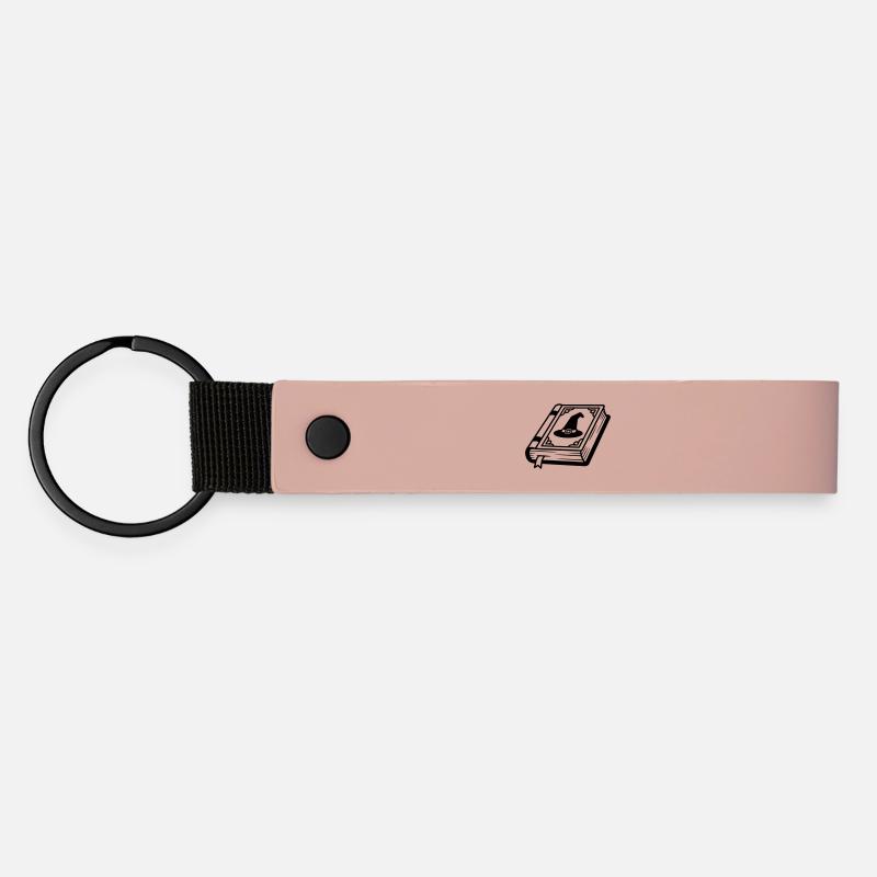 Zaubererbuch - Matte PU Schlüsselanhänger - Rosa