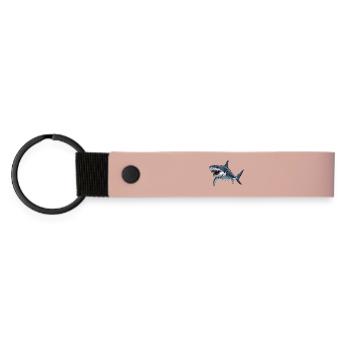 Great White Shark Great White Shark - Matte Pu Keyring - pink - Front