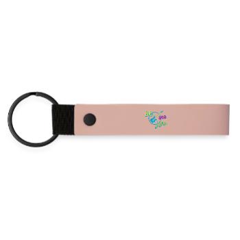 Be Bob a lula - Matte Pu Keyring - pink - Front