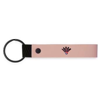 JAPAN - Matte PU Schlüsselanhänger - Rosa - Vorne