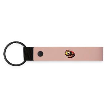 Otter - Matte Pu Keyring - pink - Front