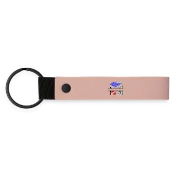 Faisceau de protection solaire - Porte-clés en PU mat - rose - Devant