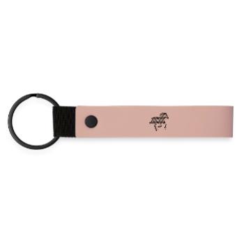 CHEVAL. POULAIN. JUMENT. ANIMAL. ANIMAUX. NATURE. - Porte-clés en PU mat - rose - Devant