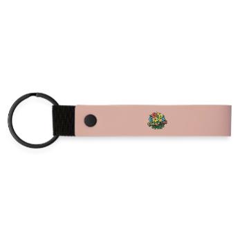 Vintage 1984 - Aged to perfection - Matte Pu Keyring - pink - Front