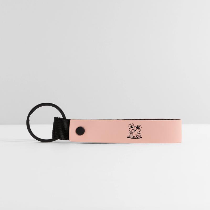 Toad Comic Frog Matte Pu Keyring