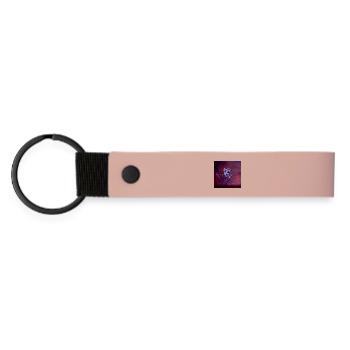 Volez avec un oiseau fantastique - Porte-clés en PU mat - rose - Devant
