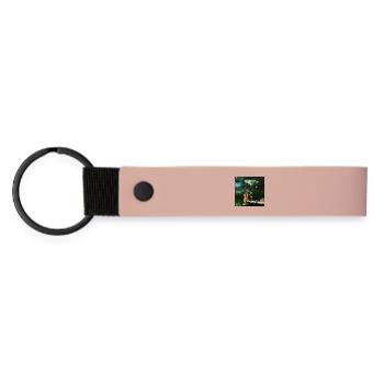 Merveille du violon - Porte-clés en PU mat - rose - Devant