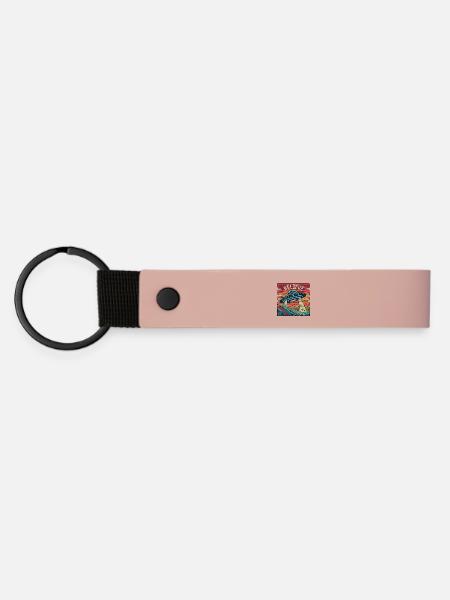 Belive! - Matte PU Schlüsselanhänger - Rosa