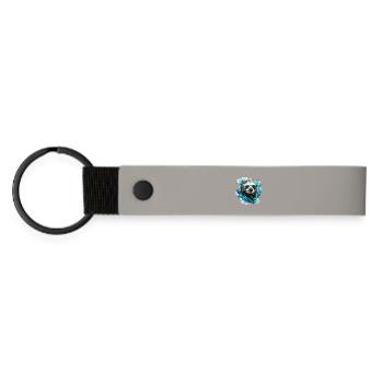 Sunglasses Sloth Aquawash - Matte Pu Keyring - light grey - Front