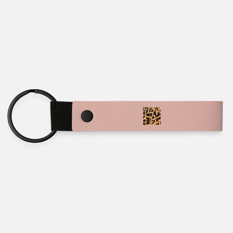 SAFARI - Matte Pu Keyring - pink