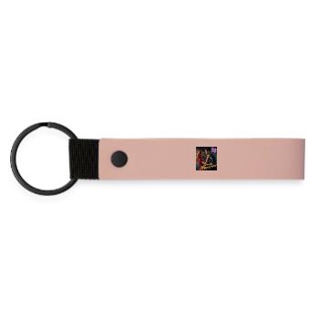 Kitty May: When the Fireworks Faded - Matte Pu Keyring - pink - Front