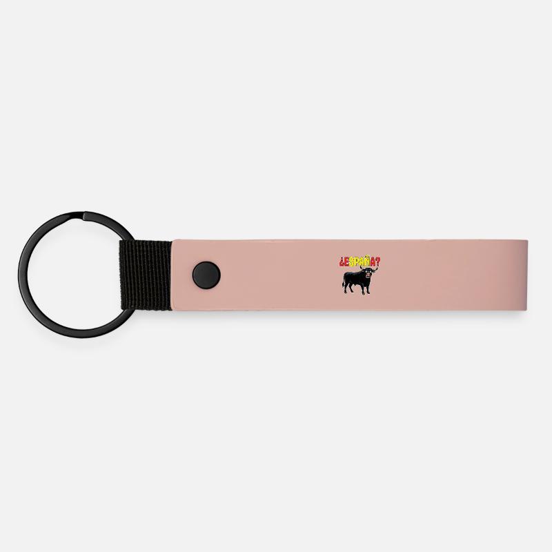 Toro Espagne ? - Porte-clés en PU mat - rose