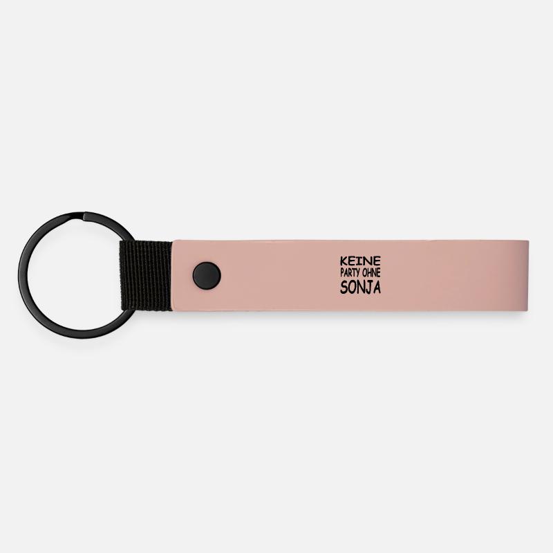 SONJA - Porte-clés en PU mat - rose
