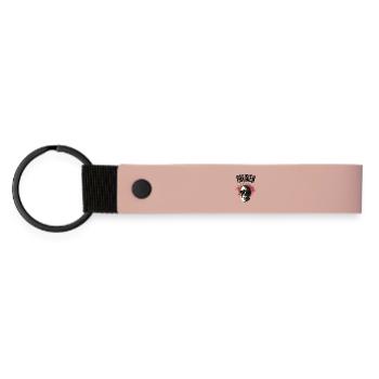 Parisien Hasta La Muerte -78 - Porte-clés en PU mat - rose - Devant
