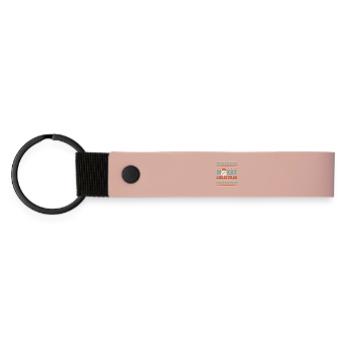 Pull de Noël moche - Porte-clés en PU mat - rose - Devant