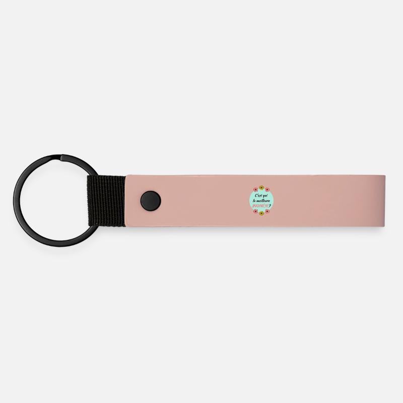 OMA - Matte PU Schlüsselanhänger - Rosa