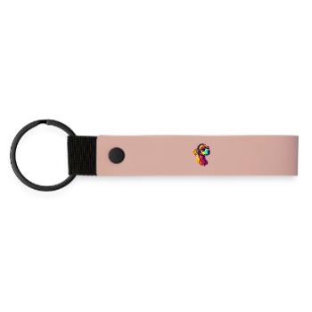 Rhodesian Ridgeback chasse chien chiens Pride Ridgeback - Porte-clés en PU mat - rose - Devant