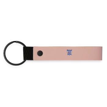  Vintage Since 2004 Hip-Hop Graffiti Glitch 21st - Matte Pu Keyring - pink - Front