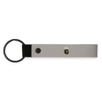 Finnish Lapphund - Matte Pu Keyring - light grey - Front