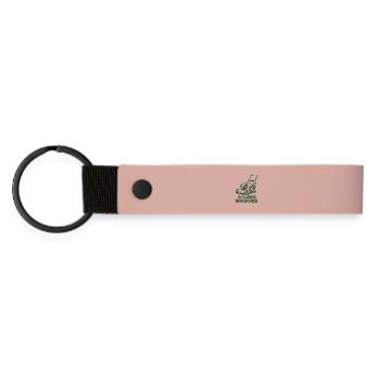 Le chuchoteur de pelouse - Porte-clés en PU mat - rose - Devant